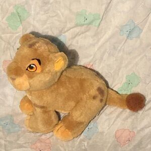 Vintage Simba Stuffed Animal